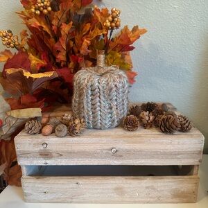 Mini Crocheted Pumpkin
